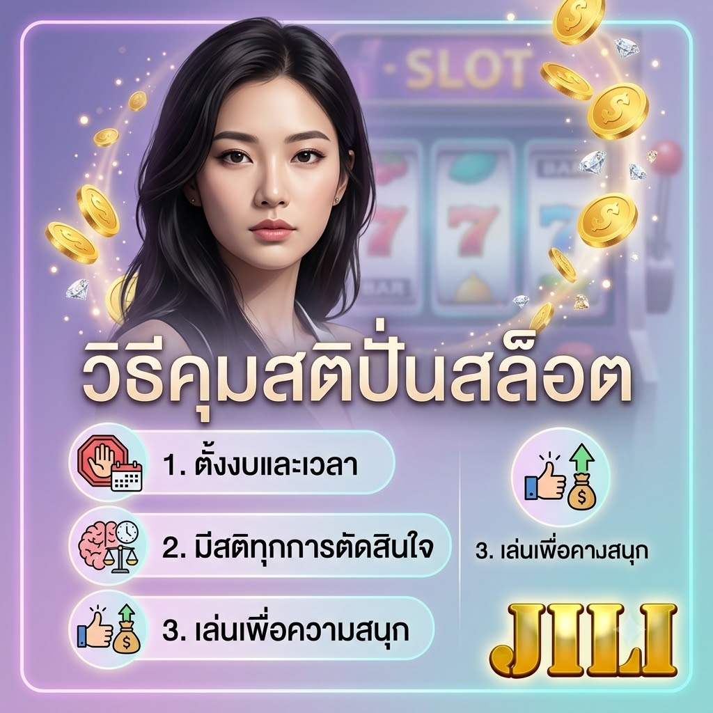 วิธีคุมสติปั่นสล็อต
